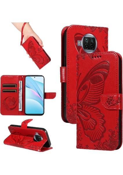 Kredi Kartı Yuvası ile Xiaomi 10T Lite 5g Için Flip Case Yüksek Kalite El (Yurt Dışından)
