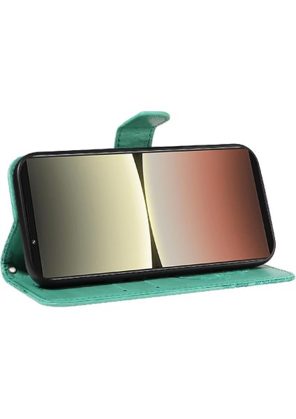 - 9117 Kredi Kartı Yuvası ile Sony Xperia 5 Iv Için Flip Case Yüksek Kalite Deri (Yurt Dışından) fırsatları