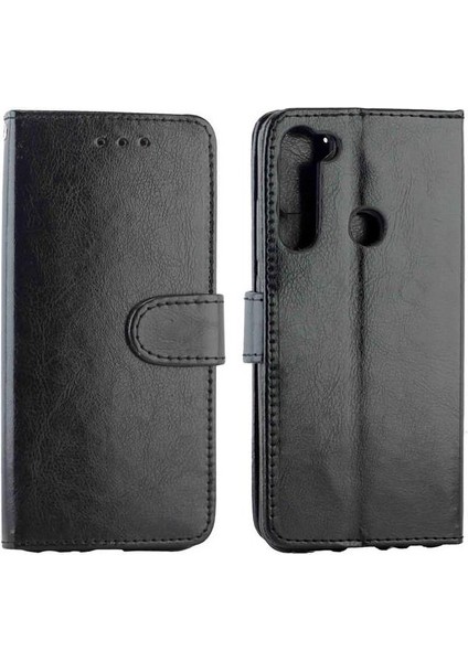 - 9117 Xiaomi Redmi Not 8 Için Flip Case Pu Deri Kickstand Manyetik Kapatma (Yurt Dışından)