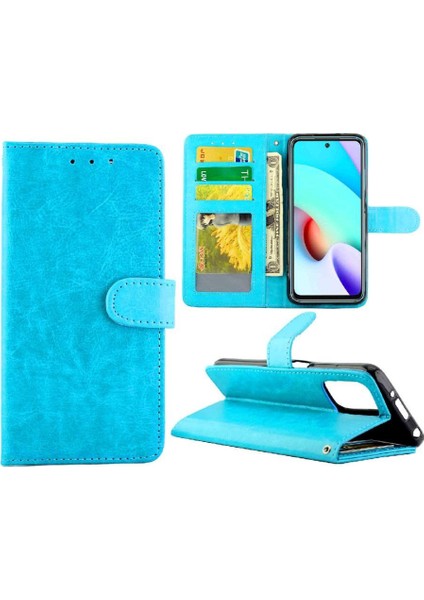 - 9117 Xiaomi Redmi Not 11 Için Flip Case 4g Kart Tutucu Pu Deri Darbeye (Yurt Dışından)