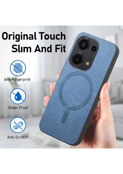 Xiaomi Redmi Not Için Flip Case 13 Pro 4g Kablosuz Şarj Hafif (Yurt Dışından)