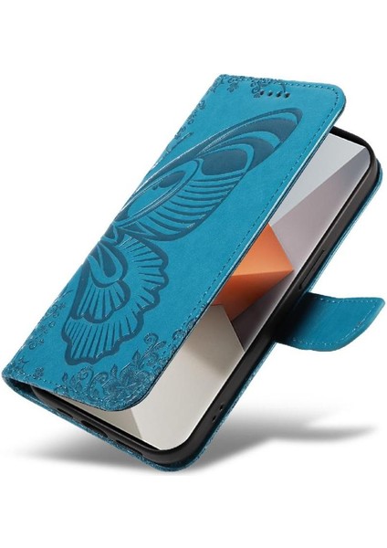 - 9117 Xiaomi Redmi Not Için Flip Case 13 Pro Artı 5g ile Yüksek Kaliteli Deri (Yurt Dışından)