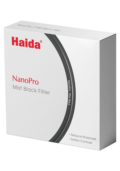 58MM Nano Pro Mist Siyah 1/8 Filtre