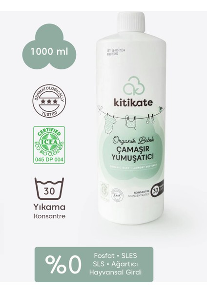 Organik Bebek Çamaşır Yumuşatıcısı 1000ML