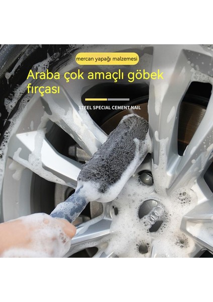 Araba Lastiği Fırçası Araba Yıkama Aracı Özel Güçlü Dekontaminasyon Fırçası (Yurt Dışından) fiyatları