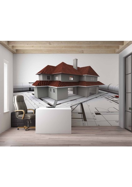 Mimari Ev Çizim Emlak ve Gayrimenkul modelleri