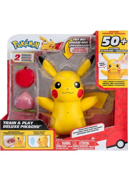 Pokemon Pikachu Elektronik Deluxe Figür