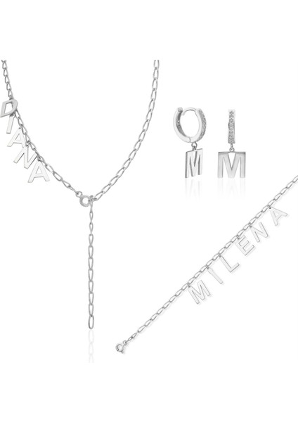 Isimli ve Harfli Takı Seti fiyatları