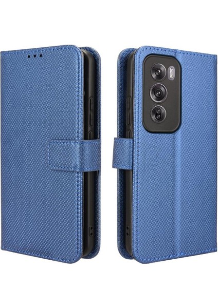 - 17423 Oppo RENO12 5g Kickstand Kapak Kart Tutucu Manyetik Cüzdan Için Kılıf (Yurt Dışından)