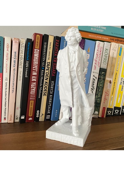 Ludwig Van Beethoven Büst Heykel Dekoratif Obje Ev Ofis Kitaplık Konsol Dekor fiyatları