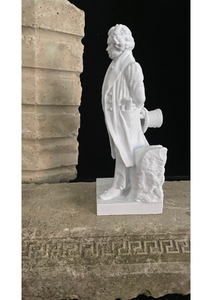 Ludwig Van Beethoven Büst Heykel Dekoratif Obje Ev Ofis Kitaplık Konsol Dekor modelleri