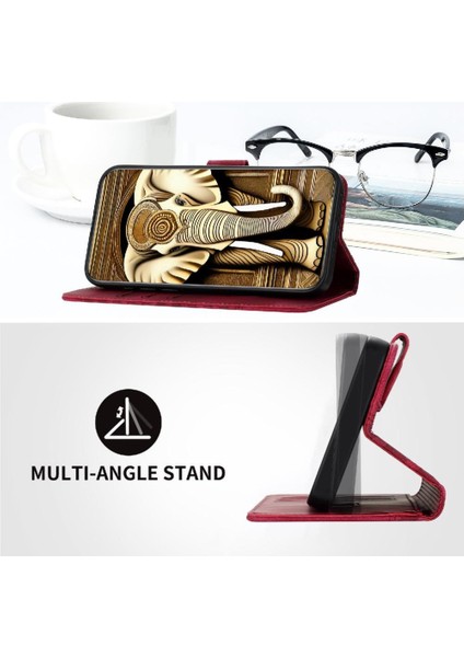 - 17423 Realme C30 Manyetik Kart Tutucu Için Flip Case Darbeye Deri Kılıf Flip (Yurt Dışından) indirimleri