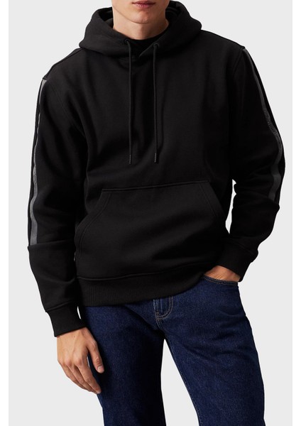 Logo Şeritli Regular Fit Sweat J30J325632BEH Erkek Sweat J30J325632 Beh