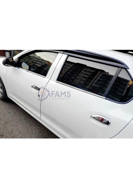 Renault Clio 4 Krom Kapı Kolu 4 Kapı 2012-2019 arası Paslanmaz Çelik (Symbol) fırsatları