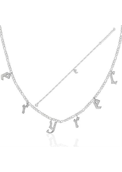 Harfli Zirkon Taşlı Set