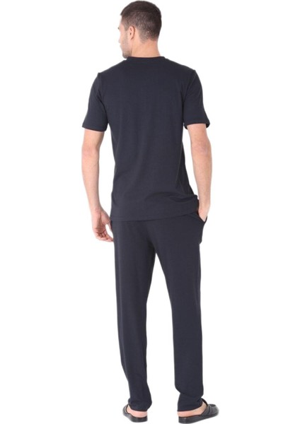 Erkek Lacivert 4'lü Pijama Takımı 224016 fiyatları