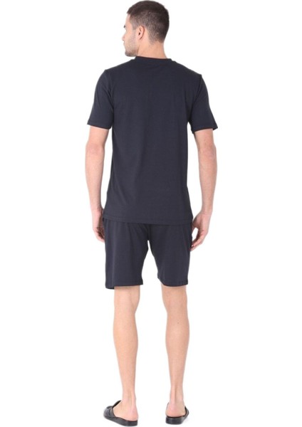 Erkek Lacivert 4'lü Pijama Takımı 224016 modelleri