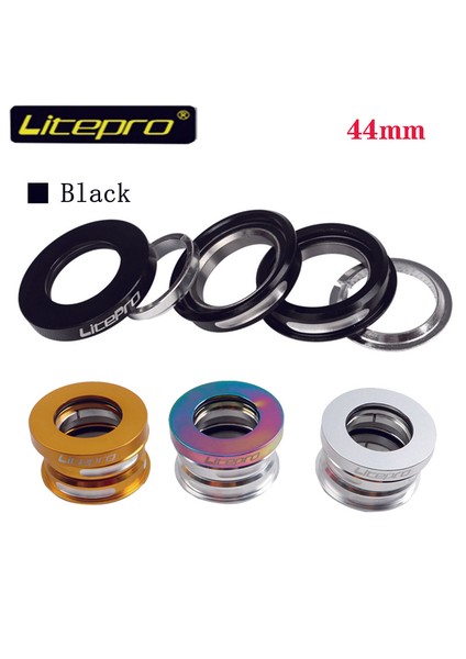 Kırmızı Stil Litepro Katlanır Bisiklet Kulaklık Direksiyon Serisi Kapak Iç Mühürlü Bisiklet Rulman Alüminyum Alaşımlı Ultralight Bmx Parçaları (Yurt Dışından) fiyatları