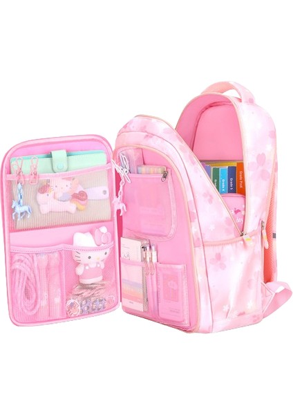 Öğrenciler Için Sevimli, Hafif ve Yük Azaltıcı Okul Çantası1-3-6kızların Sınıf Sırt Çantası Mor Büyük (Yurt Dışından) fiyatları