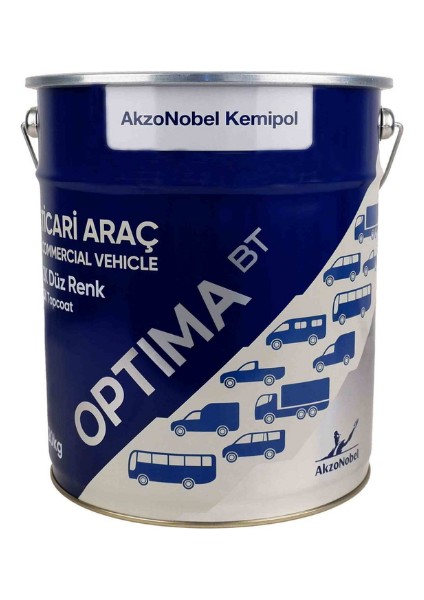 Akzonobel Optima Ral 9010 Man Beyaz 2k Akrilik Sonkat 18 kg