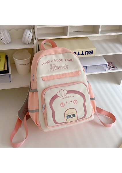 Çocuk Sırt Çantası, Seyahat Çantası, Kızın Hafif Çantası, Ilkokul Öğrencisinin Küçük Okul Çantası Pembe (Yurt Dışından)