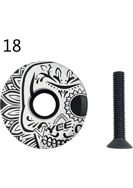 No.20 Tarzı 20 Tip Bisiklet Gövdesi Üst Kapak Bisiklet Kulaklık Üst Kapak Çapı Cıvata ile Mtb Bisiklet Için Kolay Montaj Bisiklet Aksesuarı (Yurt Dışından)