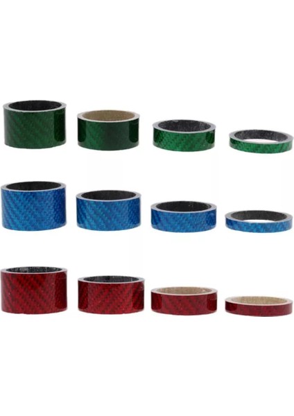 Mavi Stil 4 Adet Dağ Bisikleti Ön Çatal Fiber Bisiklet Parçaları mm Aralığı Ped Bisiklet Kulaklık Halkası Yıkayıcı Bisiklet Kulaklık Spacer (Yurt Dışından) fırsatları