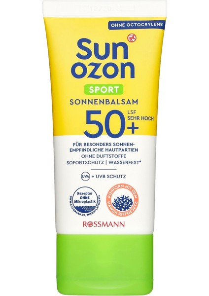 Yüz Kremi Sport SPF50+ 50 ml