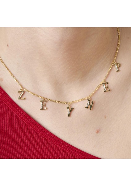 Şık Harf Takı Seti modelleri