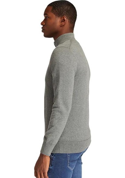 Cotton Yd 1/4 Zip Sweater TB0A2BMXU141