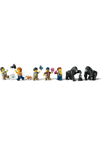 60437 LEGO City Orman Kaşifinin Helikopteri Kamp Yerinde 881 Parça +8 Yaş