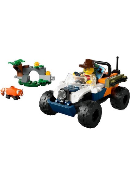 60424 LEGO City Orman Kaşifinin Atvli Kırmızı Panda Görevi 92 Parça +6 Yaş fiyatları