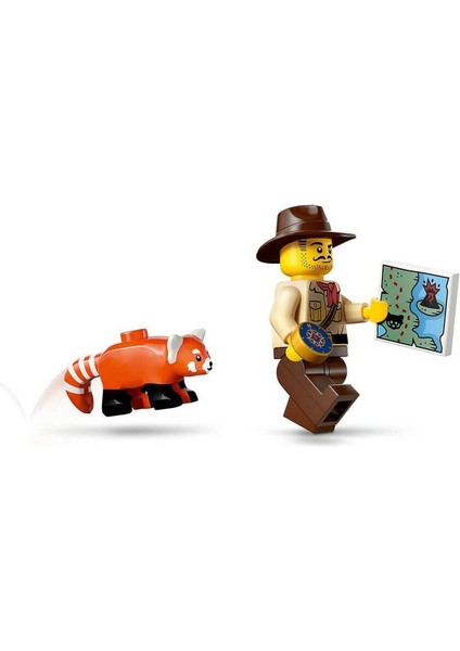 60424 LEGO City Orman Kaşifinin Atvli Kırmızı Panda Görevi 92 Parça +6 Yaş modelleri