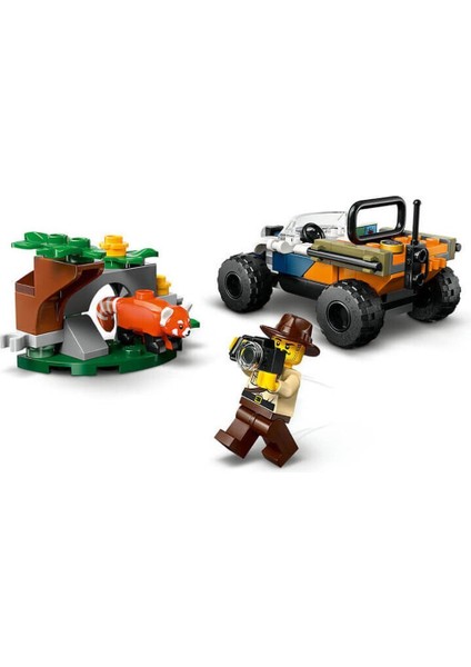 60424 LEGO City Orman Kaşifinin Atvli Kırmızı Panda Görevi 92 Parça +6 Yaş fırsatları