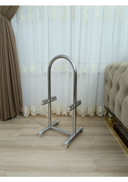 Çanta Zigon Sehpa, 4'lü Sehpa, Zigon Sehpa, Servis Sehpası, Mdf Mebran Sehpa, Katlanır Sehpa, Krom