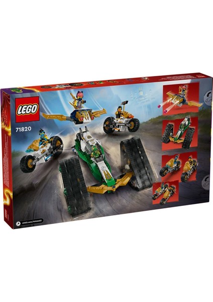 71820 LEGO Ninjago Ninja Ekibi Kombo Araç 576 Parça +9 Yaş indirimleri
