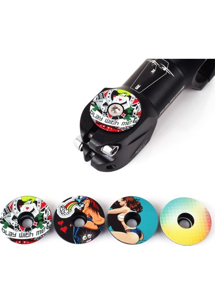 D Tarzı Bisiklet Kase Kapağı Bisiklet Kök Üst Kapağı Alüminyum Alaşımlı Kulaklık Kapakları Fixie Dişli Çatal Tüp Kulaklık Kapağı Bisiklet Aksesuarları (Yurt Dışından) fiyatları