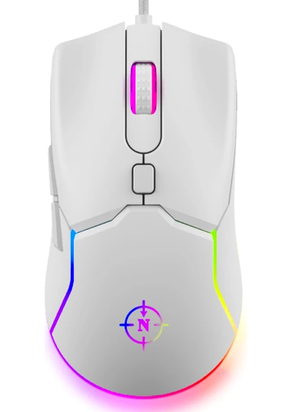 Air White Beyaz Rgb 7.200 Dpı Profesyonel Gaming Oyuncu Mouse