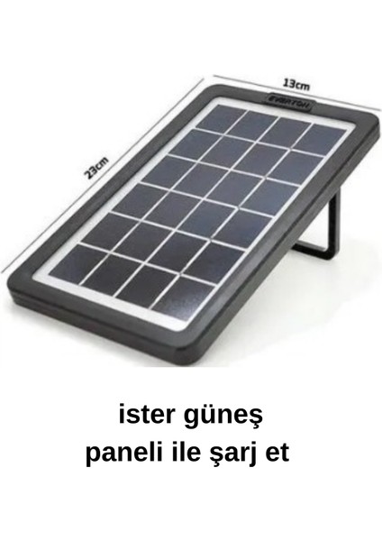 AT-9011 Güneş Enerjili Solar Aydınlatma Sistemi