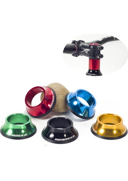 Yeşil Stil Kulaklık Kapağı Mtb Yol Bisikleti Kök Üst Kase Kapağı Alüminyum Alaşımlı O-Ring Contası Bisiklet Çatal Tüp Bisiklet Parçaları Headse (Yurt Dışından) fırsatları