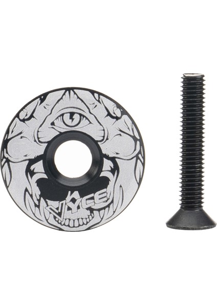 No.2 Stili Vyce Yol Bisiklet Gövdesi Üst Kapak Alüminyum Alaşımlı Bisiklet Kase Kapağı Gidon Parçaları Kulaklık Kapakları (Yurt Dışından)