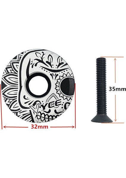 No.2 Stili Vyce Yol Bisiklet Gövdesi Üst Kapak Alüminyum Alaşımlı Bisiklet Kase Kapağı Gidon Parçaları Kulaklık Kapakları (Yurt Dışından) modelleri