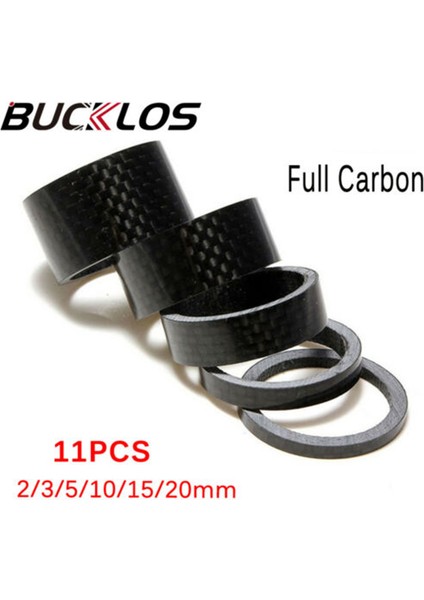 11PC Tarzı Karbon Fiber Yıkama Seti Mtb Bisiklet Yıkama '' Kök Yıkama Spacer Ön Çatal Yol Bisikleti Aksesuarları (Yurt Dışından) indirimleri