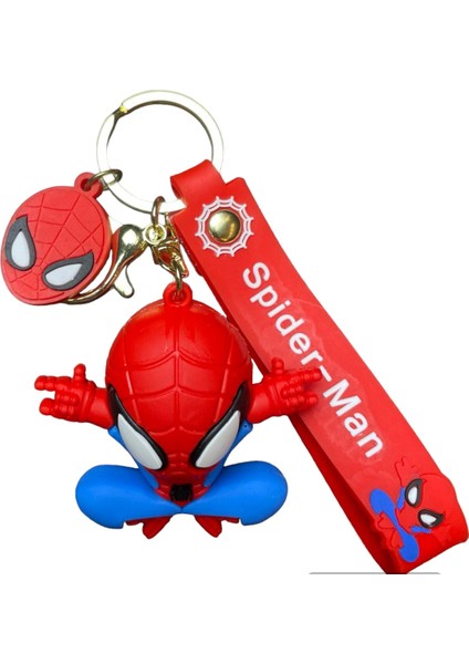 Örümcek Adam Silikon Anahtarlık/spiderman Silicon Keychain