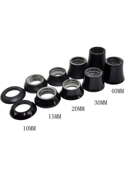 40MM Tarzı Hiçbir Logo Siyah Boya Karbon Fiber Kulaklık Yıkama Konik Spacer Dağ Yol Bisikleti Kulaklık Kök Kapak Paspayı (Yurt Dışından) fiyatları