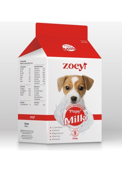 Yavru Köpek Süt Tozu