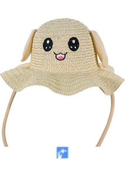 Çocuklar Için Yüksek Kalite, Sevimli, Yaz Hasır Şapka ( 3-9 Yaş ) ( Içinde Daraltma Ipi Mevcuttur ) fiyatları