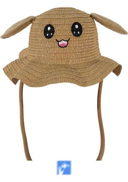 Çocuklar Için Yüksek Kalite, Sevimli, Yaz Hasır Şapka ( 3-9 Yaş ) ( Içinde Daraltma Ipi Mevcuttur ) fiyatları