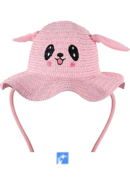 Çocuklar Için Yüksek Kalite, Sevimli, Yaz Hasır Şapka ( 3-9 Yaş ) ( Içinde Daraltma Ipi Mevcuttur ) fırsatları