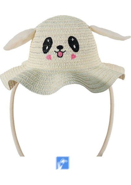 Çocuklar Için Yüksek Kalite, Sevimli, Yaz Hasır Şapka ( 3-9 Yaş ) ( Içinde Daraltma Ipi Mevcuttur ) fiyatları